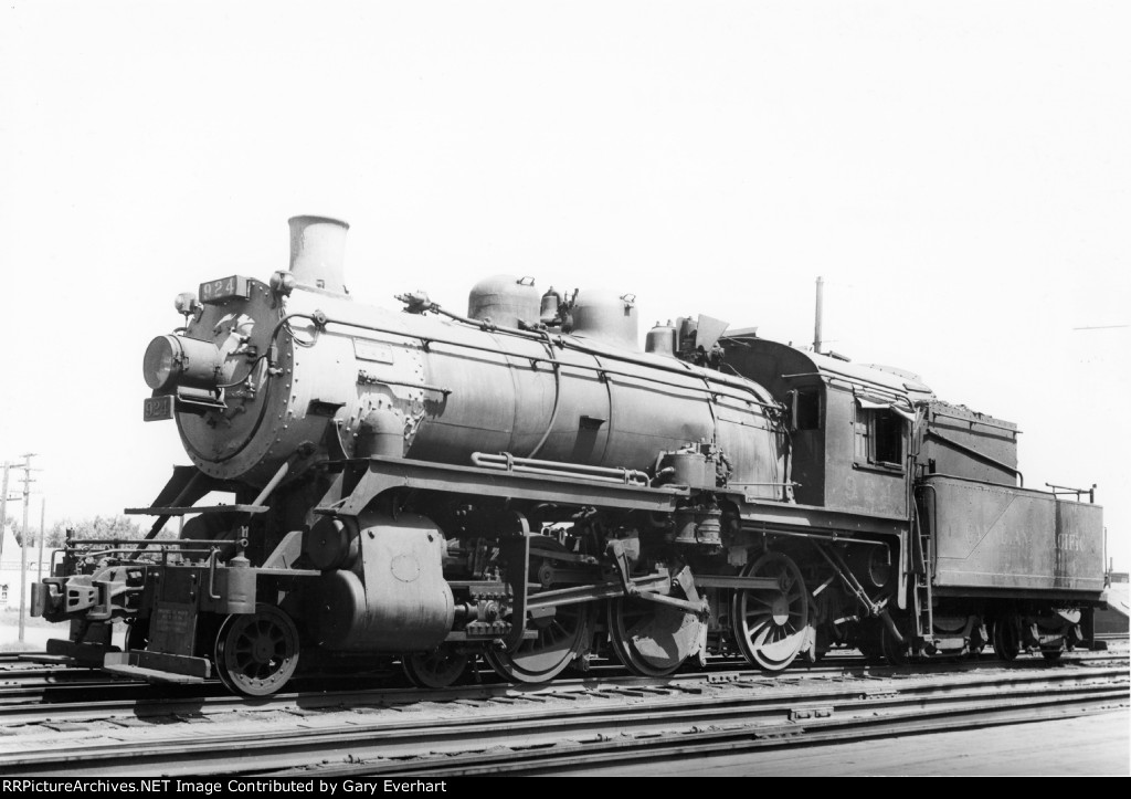 CP 4-6-0 #924 - Canadian Pacific